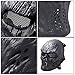 Outgeek Airsoft Mask Scary Skull Outdoor Full Face Mask Mesh Eye Protection Mask