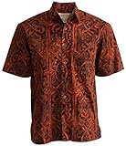 Celtic Dawn Tropical Hawaiian Batik Cotton Shirt