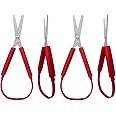 Amazon.com: 4Pack Adaptive Loop Scissors, 8 Inch Self-Opening Scissors ...
