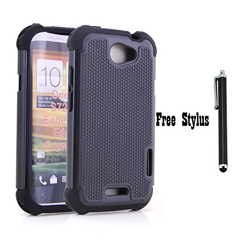 Anti-shock and bump dual layer case for at&t htc on…