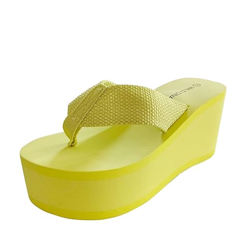 Flip Flops Sole Diva Wedge Shoes Wild Diva Womens Heat High