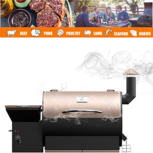 Z GRILLS Premium BBQ Wood Pellets for Grilling Smoking Cooking Oak Hardwood Pellets,20LB Per Bag Made in USA(1) - Thumbnail 5