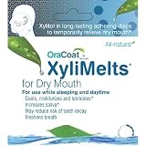 XyliMelts Discs for Dry Mouth, Mild Mint 80 ea (Pack of 3) by OraHealth USA
