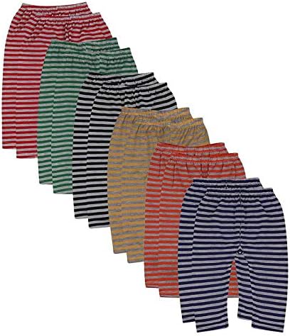 Rockers Boys Cotton Pyjama Printed Pants/Lowers from Sizes 1 Months to 8years (Pack of 6)