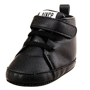 Weixinbuy Infant Baby Boy's High Top Soft Soled Anti Slip Casual Sneaker Shoes
