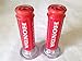 Sport Bike Dirt Bike Motorcycle Honda Grips Gel Red APRILLA BMW DUCATI TRIUMPHYAMAHA KAWASAKI SUZUKI Polaris Offroad KTM DIRT BIKE(7/8