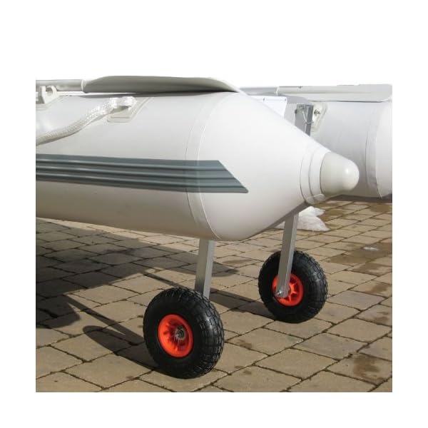 Boat-Launching-Wheels-Flip-Up-Removable-for-Dinghy-Canoe-Other-Small-Boat