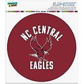 North Carolina Central Eagles Logo Automotive Car Window Locker Circle Bumper Sticker