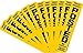 POSTED 12 Pack NO TRESPASSING Signs NO HUNTING Tree/Post Sign PACK