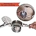 Pro Potato Ricer With Peeler Shredder. Stainless Steel Mashed Potatoes Maker,Press and Mash Foods, Cauliflower Presser, Baby Food Strainer