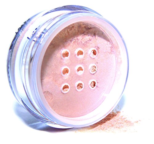 Pure Ziva Beautiful Light Baby Pink Opal Loose Powder Mineral Glitter Eye Shadow Eyeshadow Dust Pigments, Single Jar Pot, Talc & Paraben Free, No Animal Testing & Cruelty Free