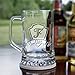 Engraved Monogram And Name Beer Mug Gift Set Of 4