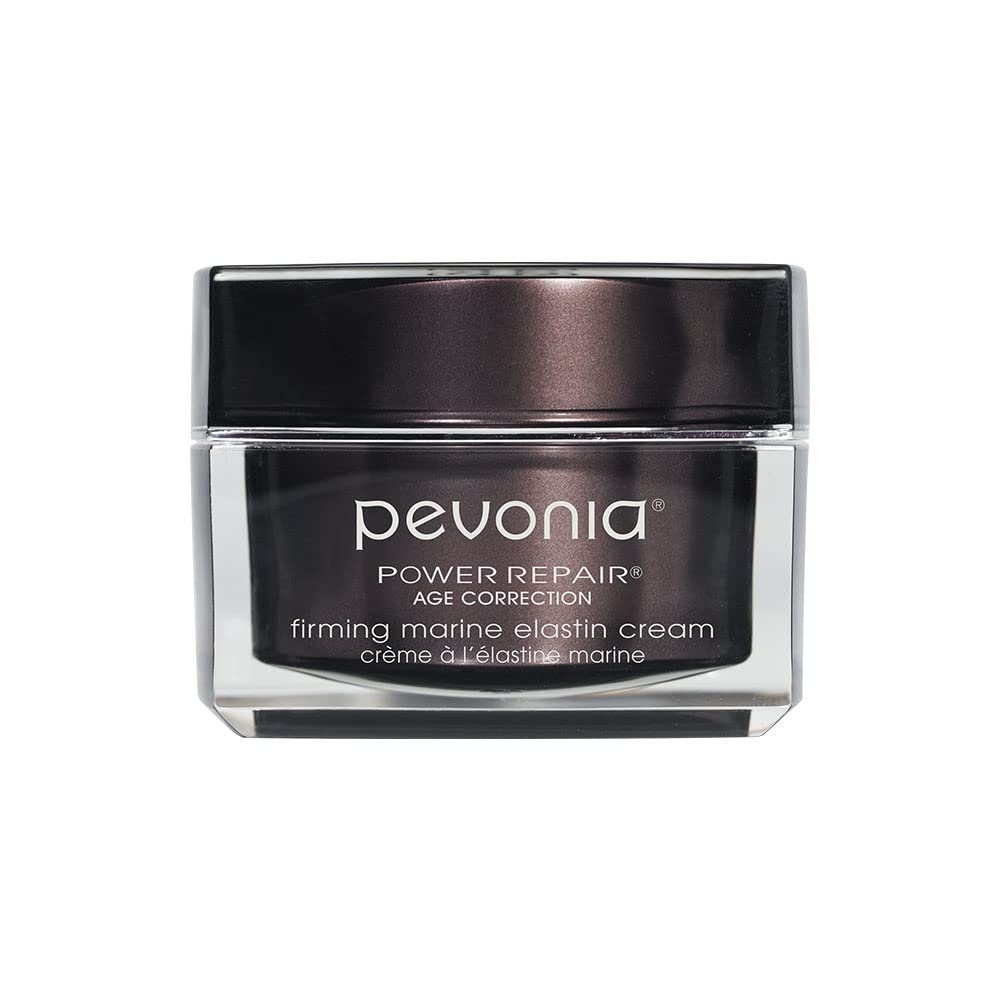 Photo 1 of **FACTORY SEALED** Pevonia Power Repair Age Correction Firming Marine Elastin Cream - Anti Aging Face Cream Skin Serum - Wrinkle Cream for Face - Deep Micro Pores Refine Facial Cream - 1.7 Oz Container