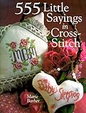 555 Little Sayings In Cross-Stitch by 