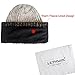 LETHMIK Unique Slouchy Beanie Unisex Mix Knit Skully Hat Ski Cap Beige