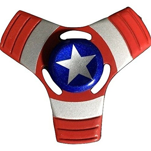Superhero Fidget Spinners - Hand and Spin Toy - Calms Anxiety, ADHD, and Helps Focus