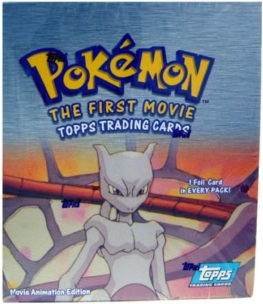 Topps Pokemon The First Movie Booster Box 36 Packs