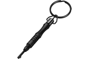 JOTOVO Round Swivel Key, Universal Cuff Key with Detachable Keyring Fits for All Standard Series of Hand Cuffs