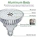 MZVUL LED Grow Light Bulb Timing 100W Full Spectrum Plant Light Bulb Dimmable with 3 Modes Auto On/Off Grow Lights for Indoor Plants Garden Flowers Vegetables Greenhouse Hydroponic Growing (E26/E27)