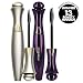"Mirenesse Cosmetics" Secret Weapon 24hr Mascara Super Long (Black) + FREE Secret Weapon 24hr Mascara Original (Purple Rain) - Winner Best Mascara 2012 - 2 x 10g / 0.35oz - AUTHENTIC