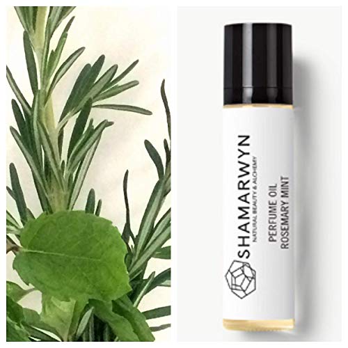 Rosemary Mint Perfume Oil Natural Organic Botanical Fragrance Pure
