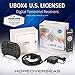 HOPE OVERSEAS 2018 unblock tech Model ubox4 c800 Plus US Licensed Version tv Box Contain Extreme Surprise Accessories with Official World Wide Certification