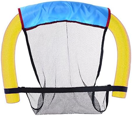BestWare Floating Pool Chair Pool Float U-Seat Pool Inflatable Pool Floats And Loungers Swimming Pool Seat Yellow