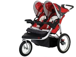  Schwinn Turismo Swivel Double Jogger 