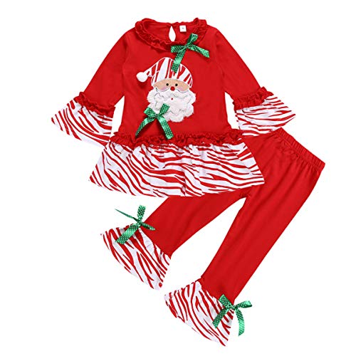 Santa Outfit Kids - Christmas Kids Toddler Baby Girls Outfits