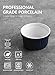 Sweese 501.103 Porcelain Souffle Dishes, Ramekins for Baking - 8 Ounce for Souffle, Creme Brulee - Set of 4, Navy