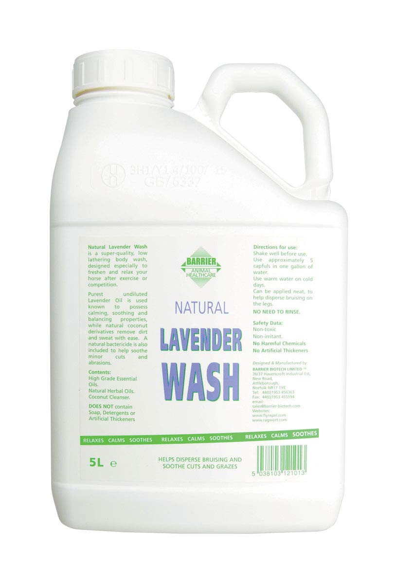 Barrier Unisex's Lavender Wash, Clear, 5 Litre