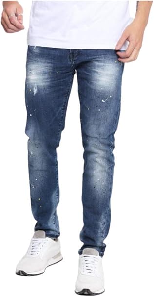 police slim fit jeans