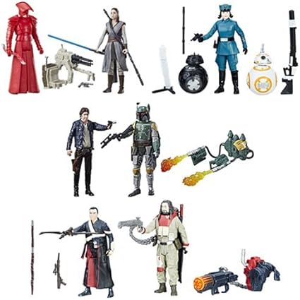 star wars the last jedi action figures