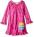 Komar Kids Girls' Big Girls' Cupcake Gown, Fuchsia, 4T