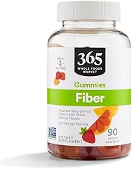 365 by Whole Foods Market, Fiber Gummies, Assorted Natural Fruit Flavors, 90 Count