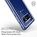 Caseology Skyfall for Samsung Galaxy Note 8 Case (2017) - Clear Back & Slim Fit - Blue Coral