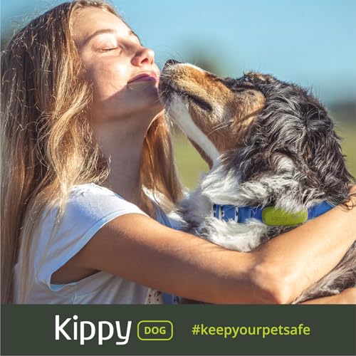 Kippy DOG | GPS for Dogs - Waterproof Dog Tracker with GPS for Collars - Activity Tracker and Health of Your Dog, with Virtual Fence and Notifications - Green