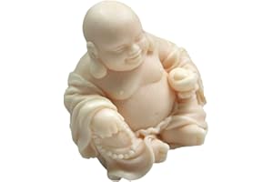 GRAINRAIN Buddha 3D Candle Mold Silicone Soap Molds Soap Molds for Soap Making Silicon Molds for Soaps DIY Craft Handmade Soap Candle Plaster Resin Mould (12030)
