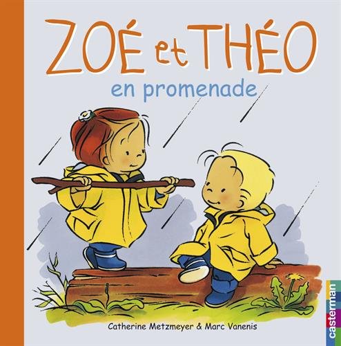 Zoé et Théo en promenade