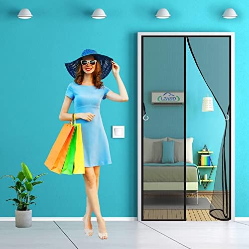 Fly Screen Door Insect Mosquito Door Screen 90x240 cm Door