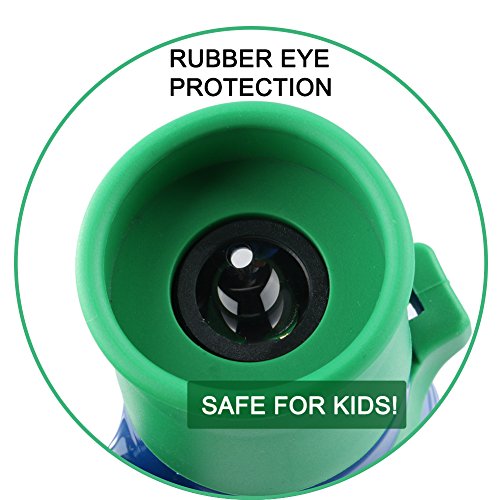 image for Binoculars for Kids 8x21 Set by LAPUTA Shock Proof - Bird Watching - E