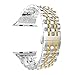 AmzAokay Bands Compatible with Apple Watch 38mm 40mm 42mm 44mm Women Men, iWatch Strap Stainless Steel Metal Sport Bracelet with Butterfly Clasp Replacement Wristband for iWatch Series 4 3 2 1 Sport