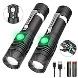 Rechargeable Flashlight(Battery Included),1200 Lumen Super Bright LED Flashlight, Cree LED, Water-Resistant,Zoomable,4 Mode Tactical Flashlight - Best Camping,Hiking, Emergency Flashlight