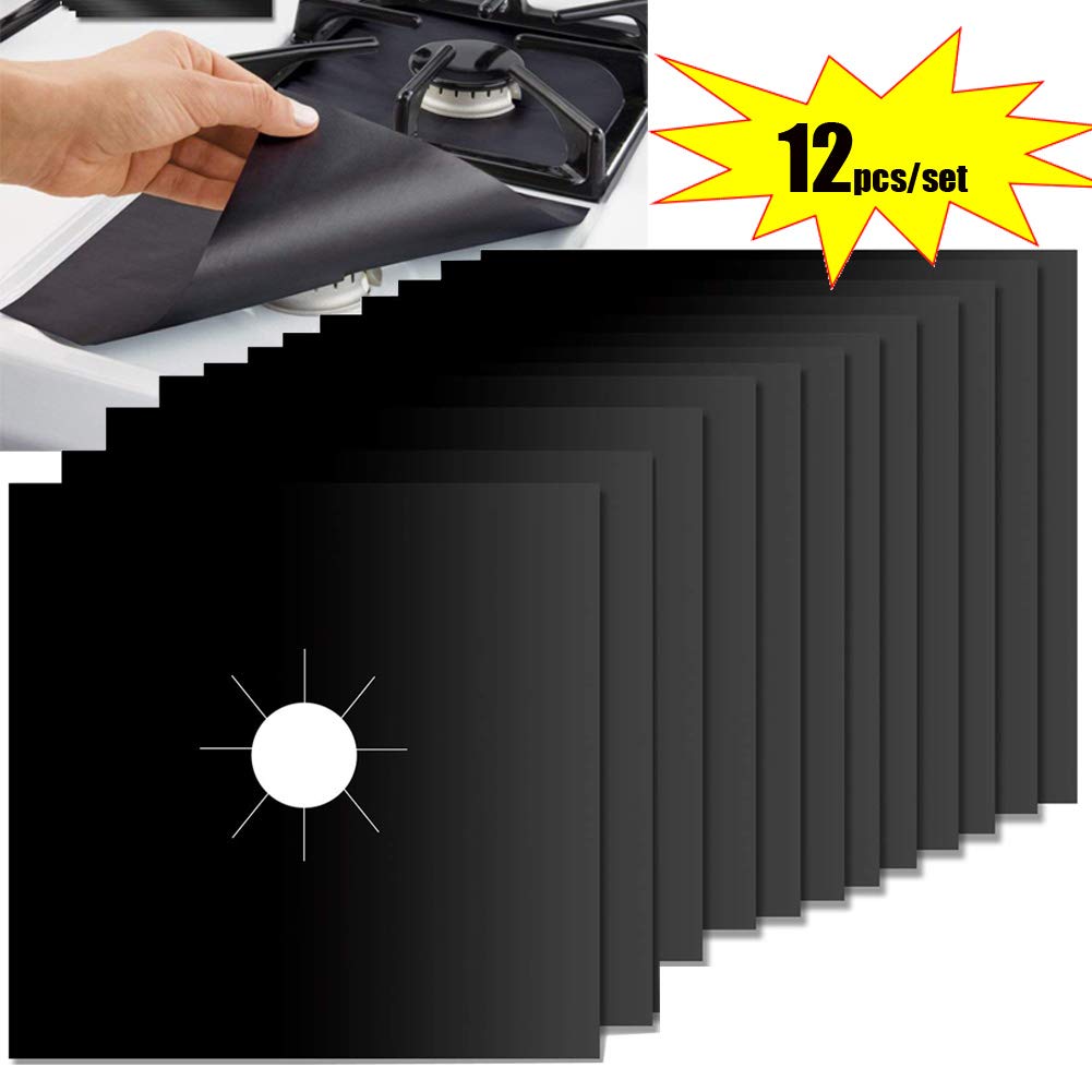 Esteras de Gas Reutilizables fortspang Cubiertas para quemadores de Gas