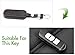 9 MOON Leather Car Remote Key Holder Case Cover for Mazda 2 3 6 CX-5 CX-7 Black with Red Thread 3 Button