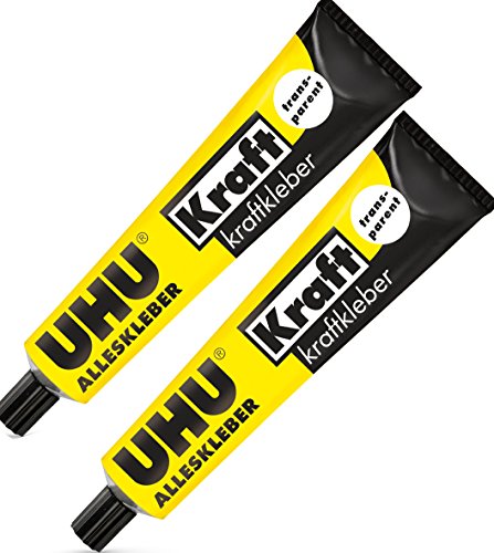 2 x UHU Alleskleber kraftkleber transparent 125g
