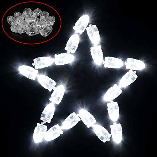 UPC 619170022578, HKBAYI 100pcs/lot 100 x Led ball lamp balloon light for Paper Lantern Balloon light party wedding decor white color balloon light to choose