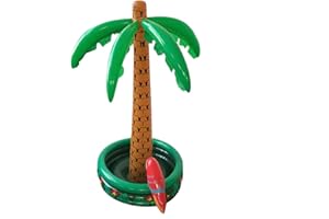 Urby Extra Large Jumbo Inflatable Palm Tree Cooler, Ideal Mexican Independence Day Decorations, Decoraciones Mexicanas para F