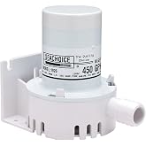 Seachoice Universal 450 GPH Mini Marine 12V Bilge Pump