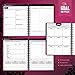 LUCKY Life Planner 2019: Goal Setter + daily/weekly, monthly, and yearly Agenda, Calendar, and Journal (Pink Floral)